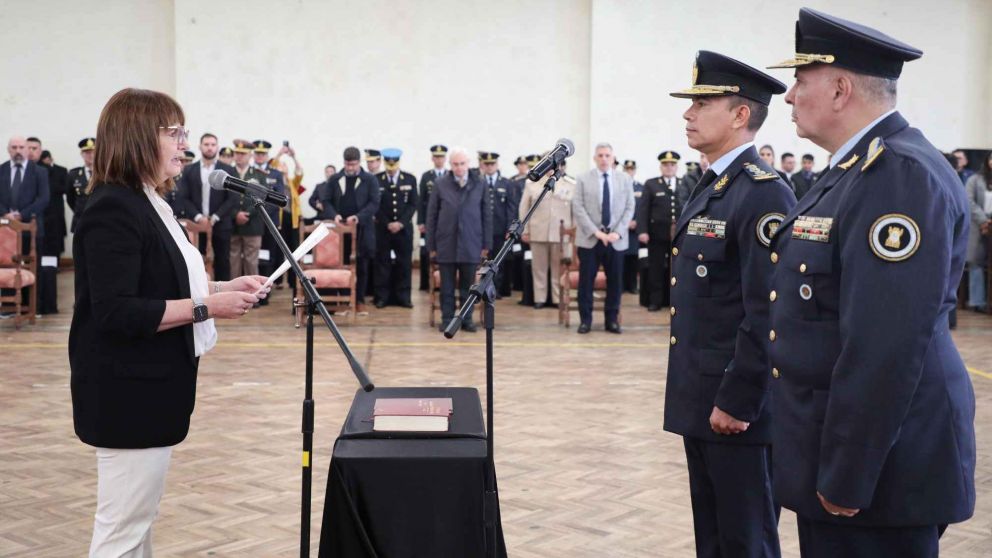 Patricia�Bullrich encabez� la asunci�n de las nuevas autoridades del SPF: "No queremos que la c�rcel sea la universidad del delito"