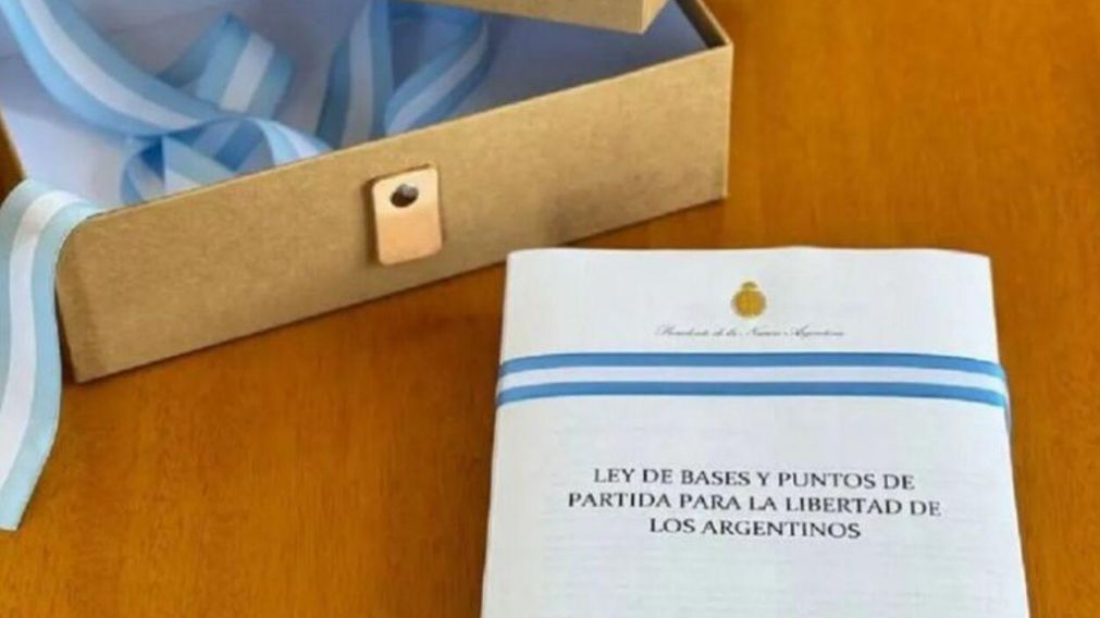 El dictamen sobre la Ley Bases será tratado durante la próxima semana en Diputados (Archivo).