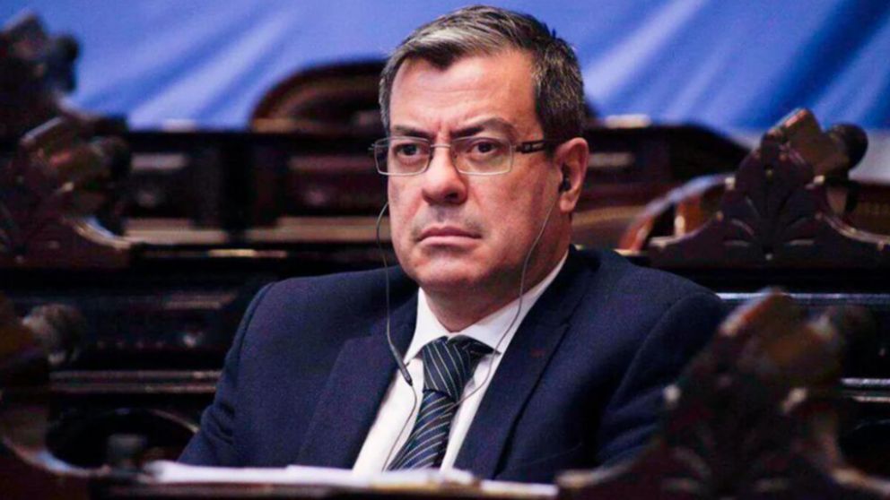 Germán Martínez, jefe de bloque de Unión por la Patria.