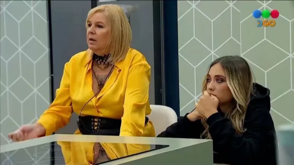 El brutal enojo de Virginia con la producción de Gran Hermano por el beneficio que ganó Bautista (Imagen captura vídeo).