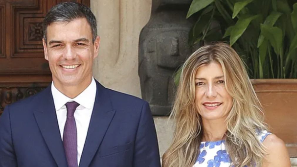 Pedro Sánchez y Begoña Gómez.