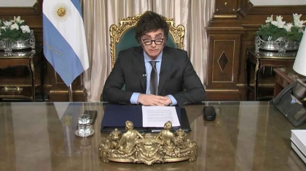Javier Milei se refirió a la masiva marcha federal universitaria del martes 23 de abril.