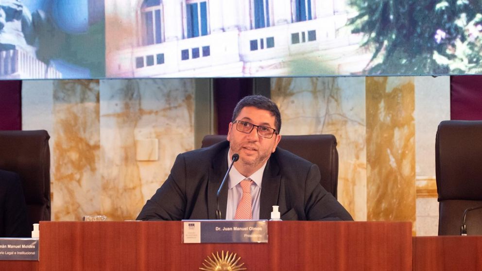 Juan Manuel Olmos, titular de la Auditoría General de la Nación (AGN).