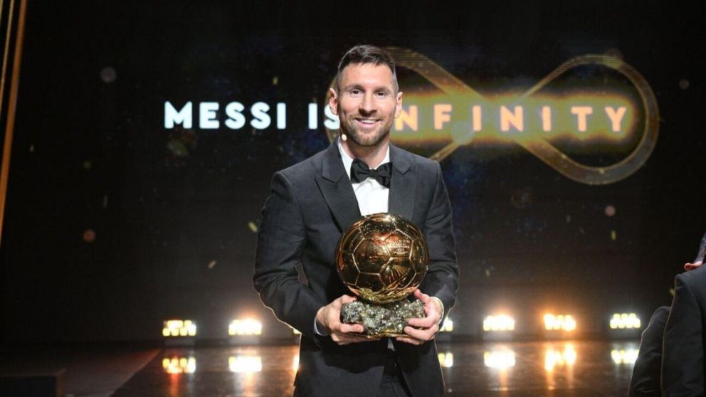 Lionel messi ganó ocho Balones de oro (Archivo).