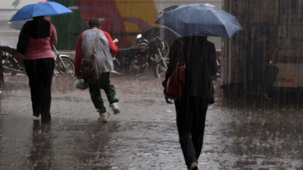 El Servicio Meteorológico Nacional lanzó una alerta meteorológica por fuertes lluvias (Imagen ilustrativa)