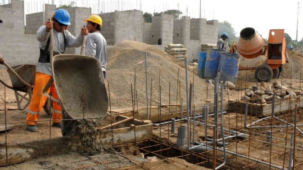 El sector de la construcción fue el más afectado.