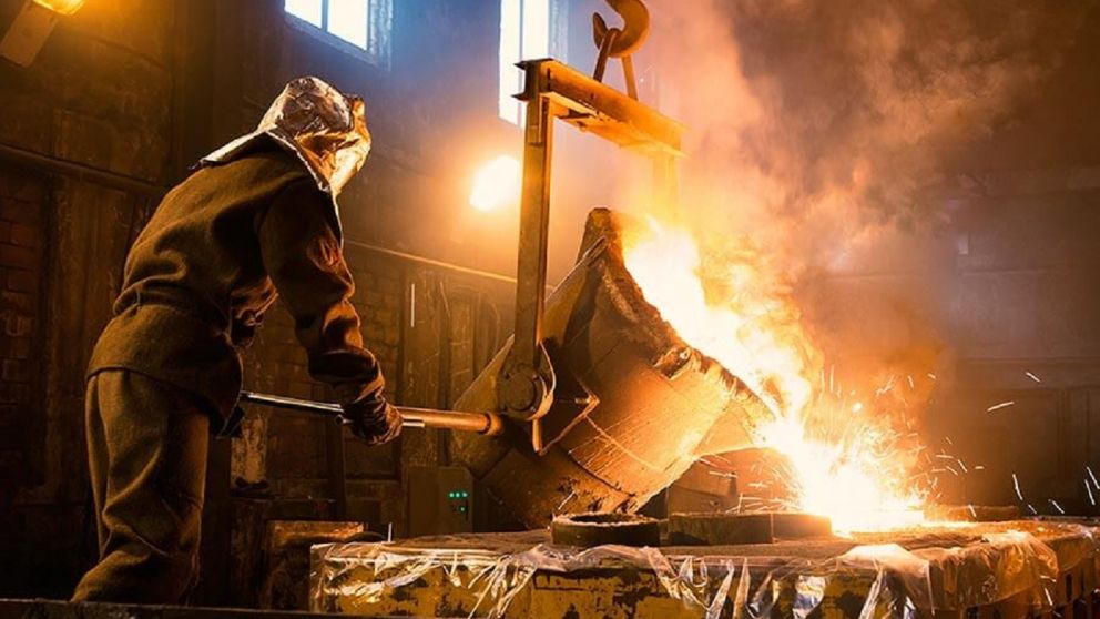 Dato interanual: la actividad metalúrgica cayó 17,7% en marzo