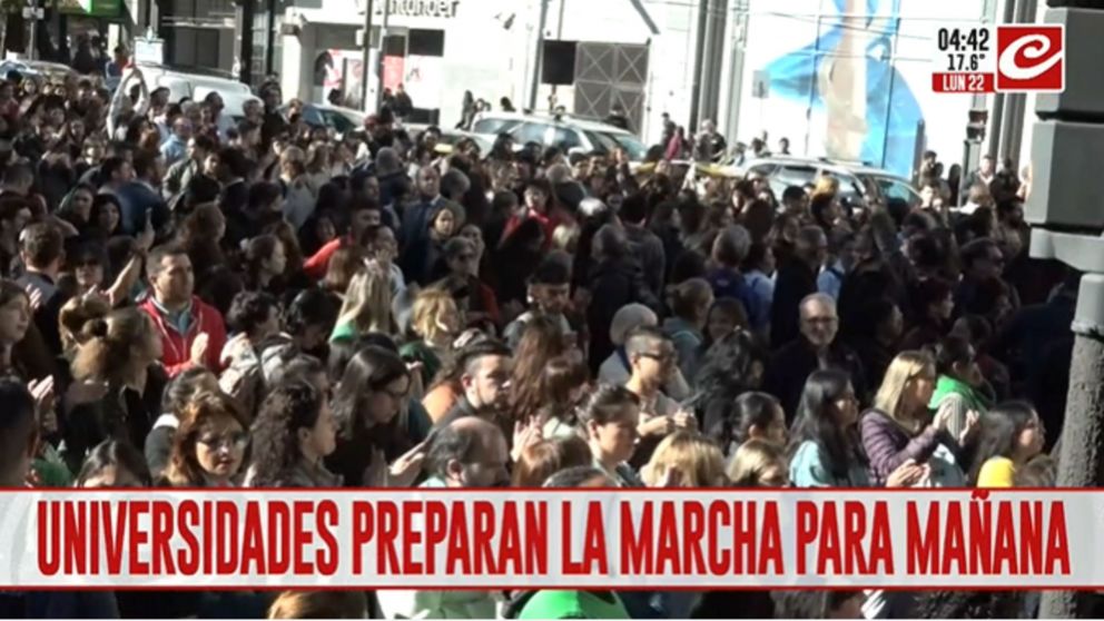 Universidades de todo el país marcharán contra el ajuste de Javier Milei