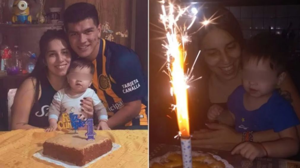 El hijo del playero asesinado en Rosario cumplió 2 años: "Seguimos siendo tres por siempre"