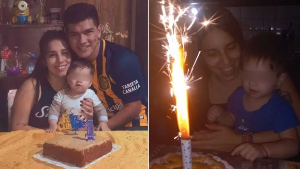 El hijo del playero asesinado en Rosario cumplió 2 años: "Seguimos siendo tres por siempre"