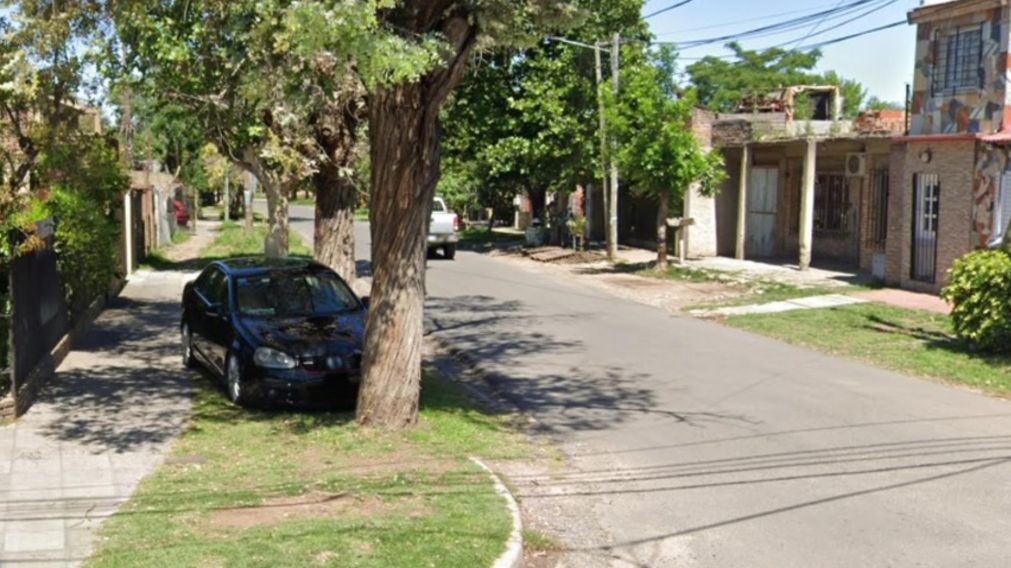 Acá, en esta esquina, se produjo la violenta colisión.