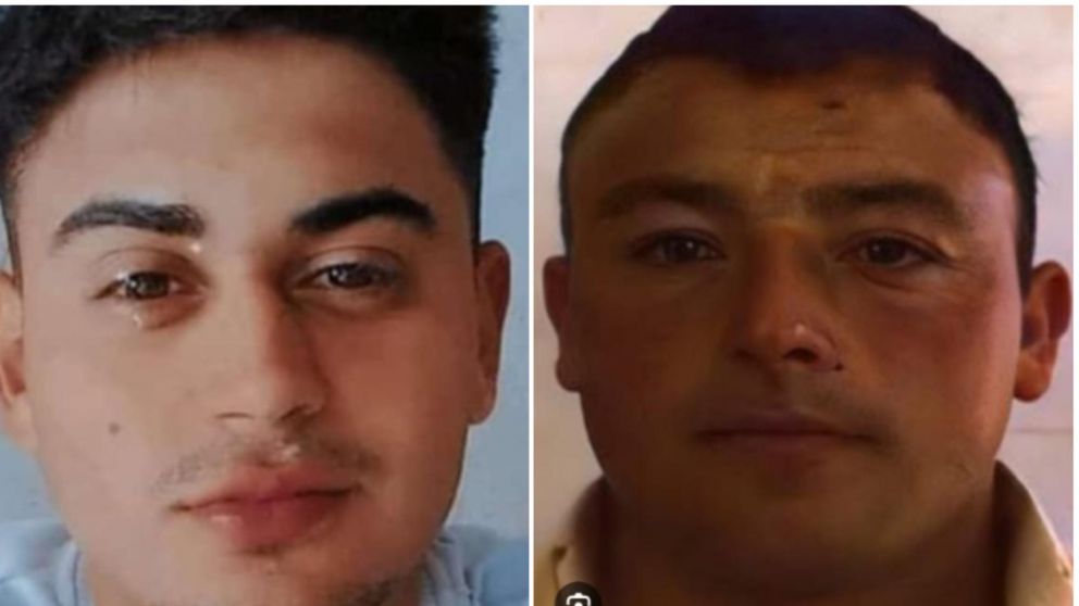 La víctima, Damián "Chuli" Fredes y el prófugo del homicidio, Alejandro Tidoni.