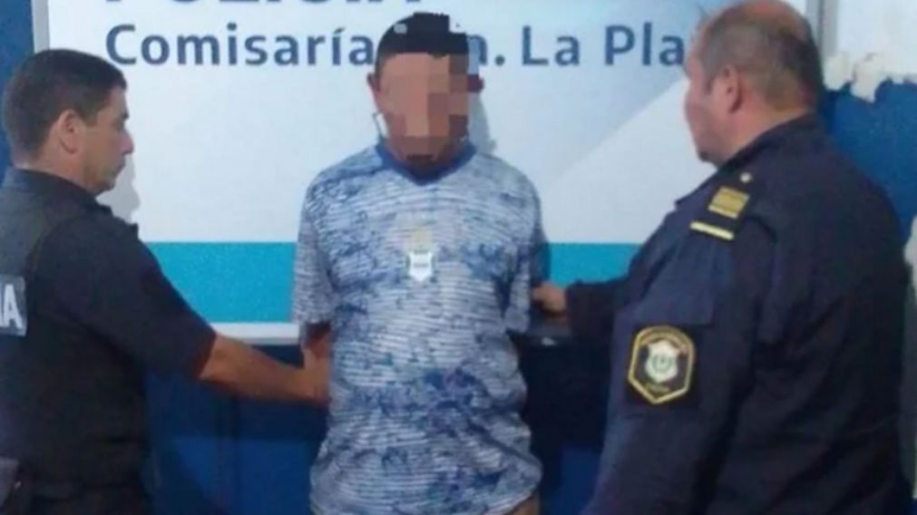 El detenido identificado como Carlos Daniel Ramallo (38).