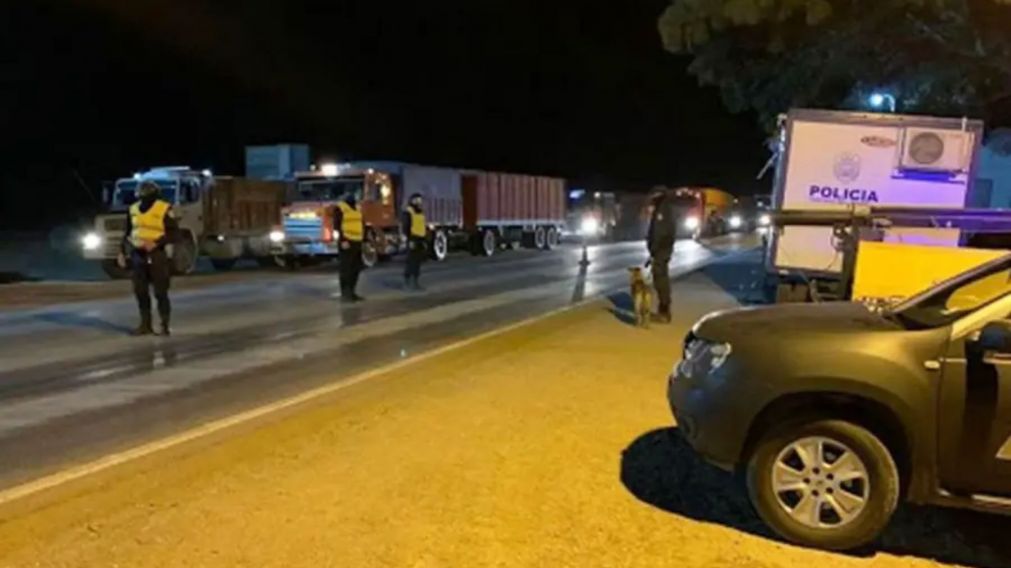 El camionero realizó la denuncia cuando se dio cuenta que le faltaban los bultos.