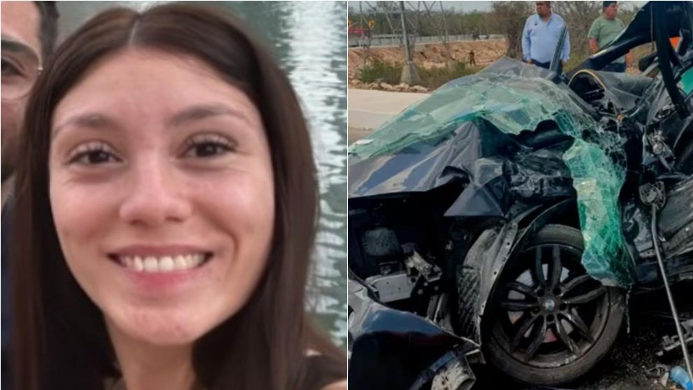 Una joven argentina de 27 años murió en México tras un brutal accidente automovilístico.