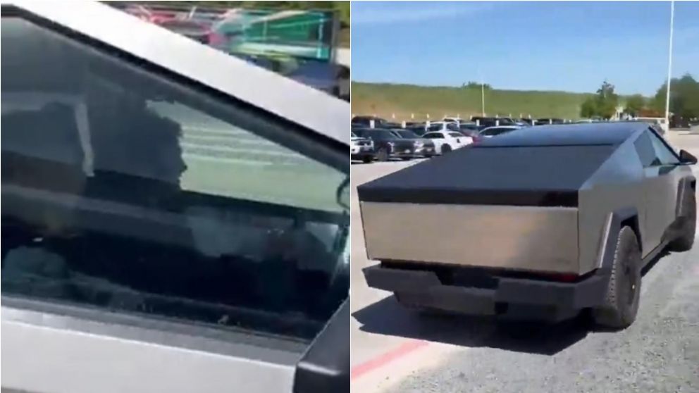 Javier Milei manejó un coche Tesla junto a su hermana Karina Milei durante su encuentro con Elon Musk.