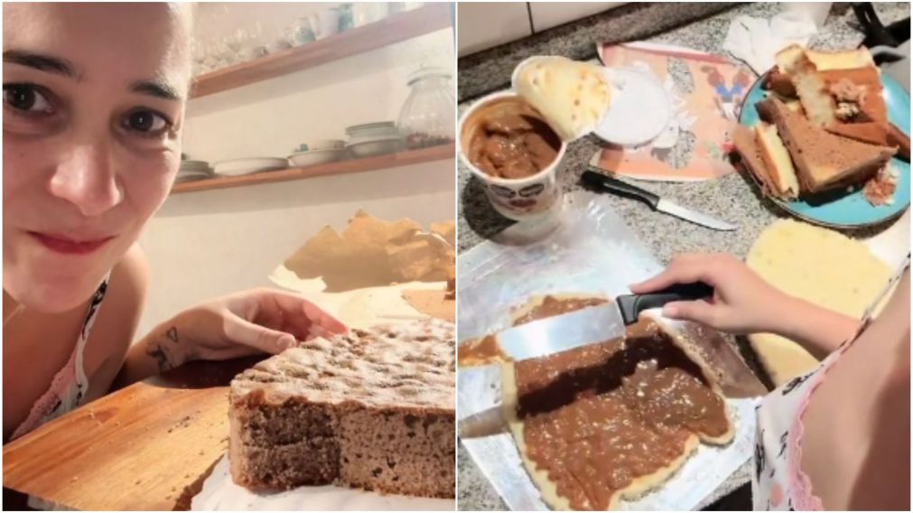 Le cancelaron la torta de cumpleaños de su sobrino, se puso "manos a la obra" y el resultado fue sorprendente.
