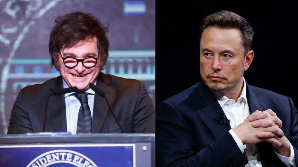 Javier Milei se encuentra con Elon Musk en Texas.