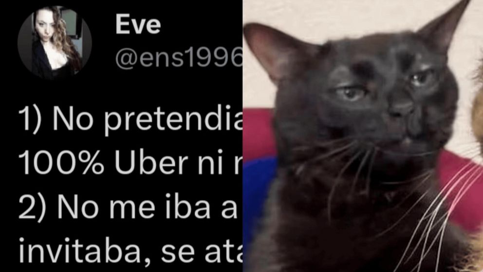 Le pidió a un chico quedarse a dormir en su casa y la insólita respuesta que le dio la descolocó (X/ @ens1996_)