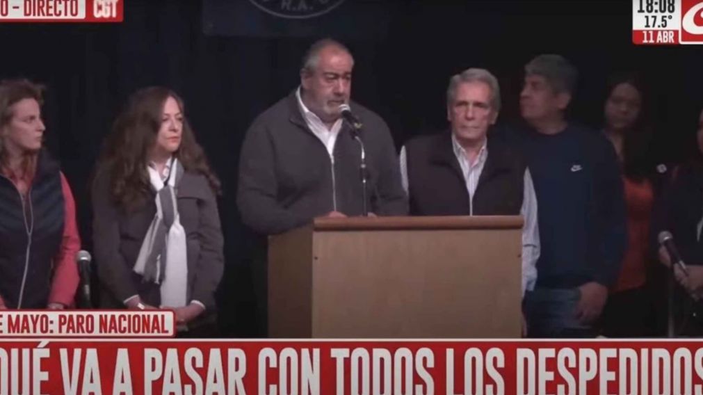 CGT confirm� paro general para el 9 de mayo.