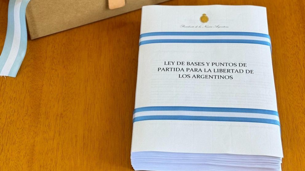 La nueva Ley de Bases que envió el Gobierno tienen 279 artículos.
