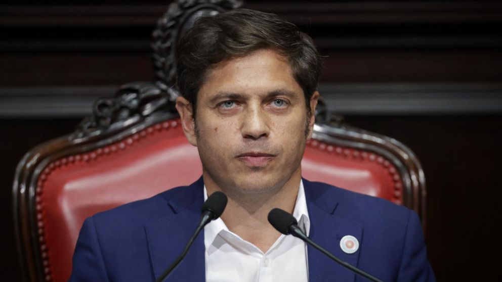 Axel Kicillof, gobernador de la provincia de Buenos Aires.