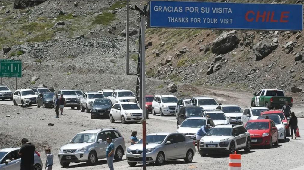 Un 31% más de argentinos cruzaron a Chile en Semana Santa (Gentileza Los Andes).