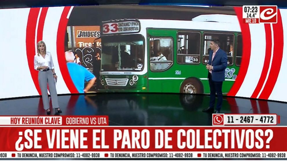 Continúa el clima de tensión entre las empresas y la UTA.