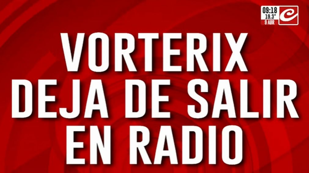 Mario Pergolini anunció que Vorterix deja de salir en radio