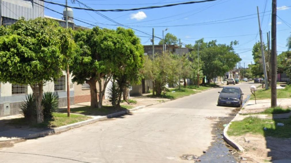 Acá, en este vecindario, se produjo el asesinato del adolescente.