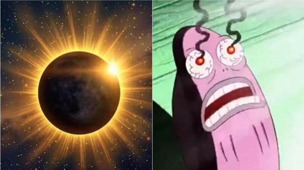 Los mejores memes del eclipse solar total 2024.