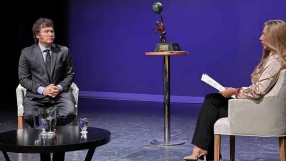 Javier Milei se presentó en AynRandCon 2024.