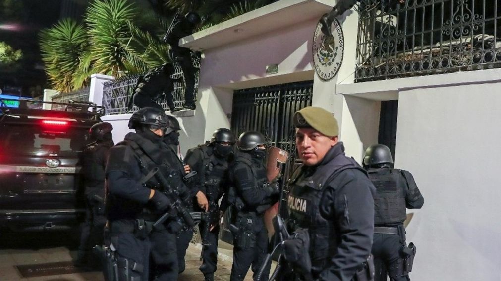 El presidente de Ecuador, Daniel Noboa, respaldó el operativo policial en la embajada de México en Quito para detener a Jorge Glas.