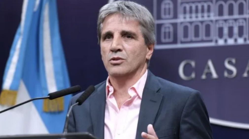 Luis Caputo, ministro de Economía.