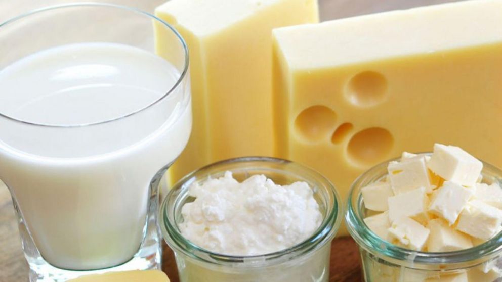 La venta de l�cteos cay� hasta un 48,6%.