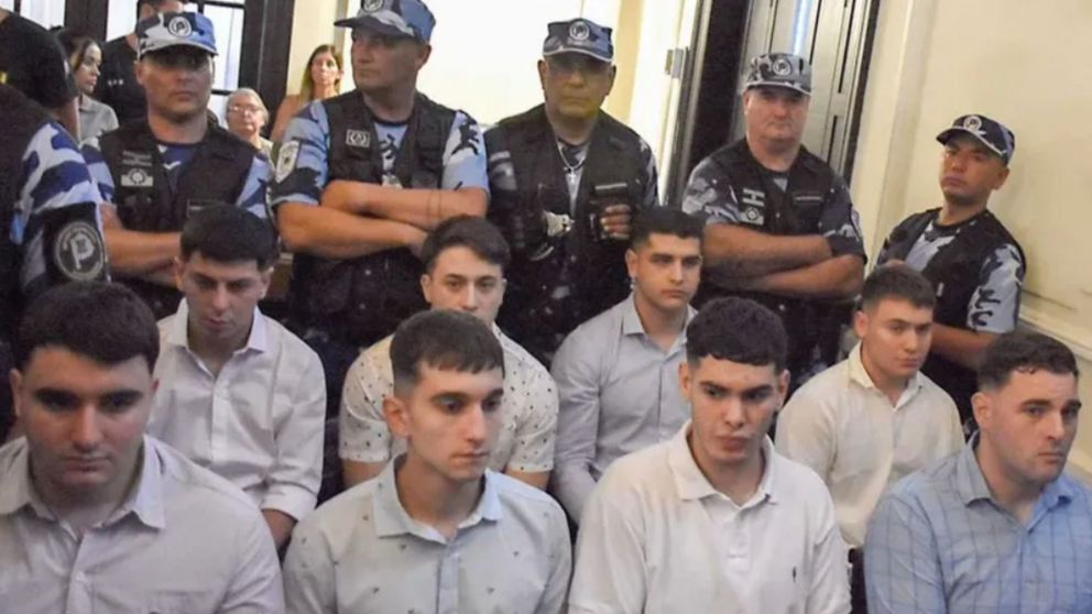 Los rugbiers condenados a prisión perpetua por el crimen de Fernando Báez Sosa.