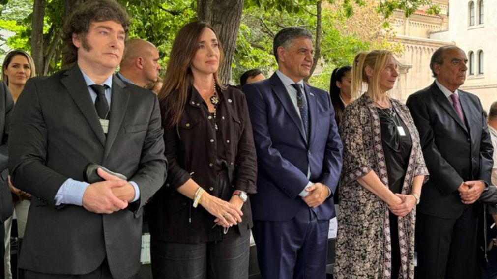 Javier Milei y Victoria Villarruel encabezarán el acto central a 42 años de Malvinas (Archivo).