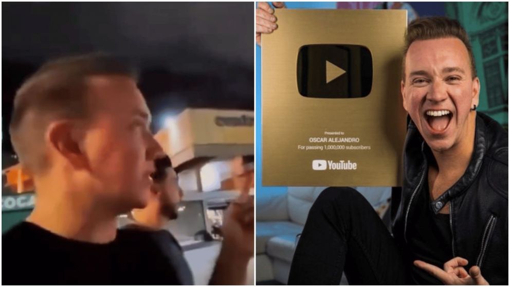 Oscar Alejandro fue detenido y liberado tras subir un polémico video sobre un edificio financiero de Venezuela.