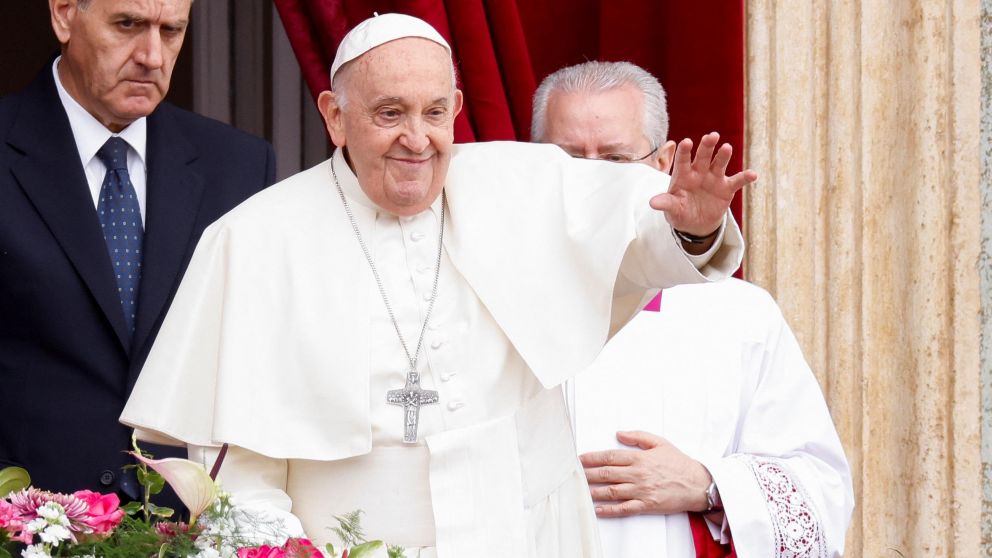El Papa Francisco, en la misa por Pascuas de este domingo (NA).