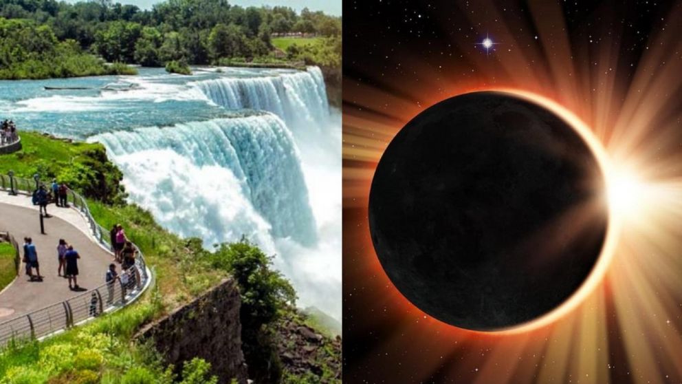 Las autoridades implementaron medidas ante la llegada de una gran cantidad de turistas a la región del Niágara.