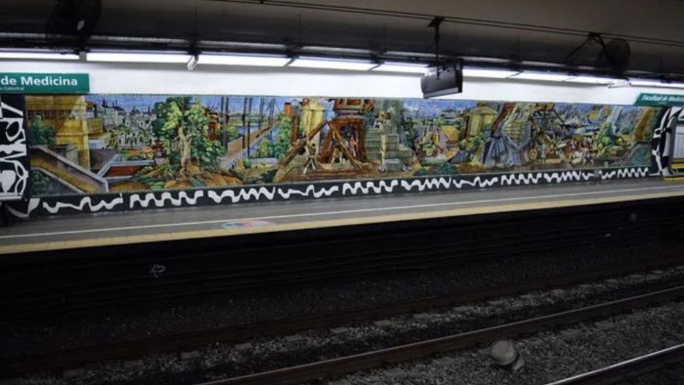 Subte: este lunes reabre en la línea D la estación de la Facultad de Medicina tras su remodelación