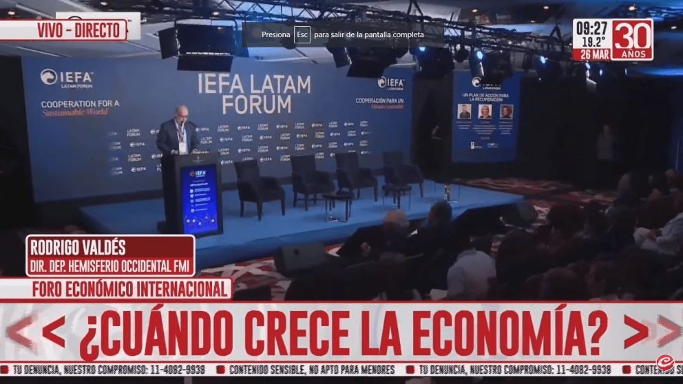 El director para el Hemisferio Occidental del Fondo Monetario planteó respaldos y desafíos del Gobierno de Javier Milei.