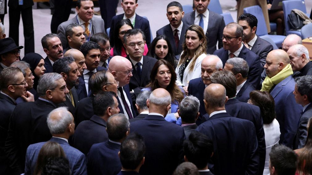 El Consejo de Seguridad de las Naciones Unidas votó una resolución sobre Gaza que exige un alto el fuego inmediato. (NA:REUTERS/Andrew Kelly)