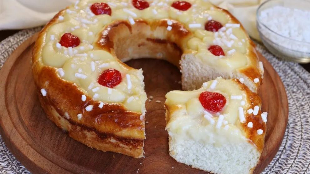 Secretos para que la rosca de pascua quede igual que el de panadería (Imagen ilustrativa)