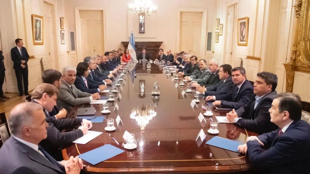 La reunión entre el Ejecutivo y los gobernadores quedó aplazada hasta el próximo 4 de abril (Archivo).