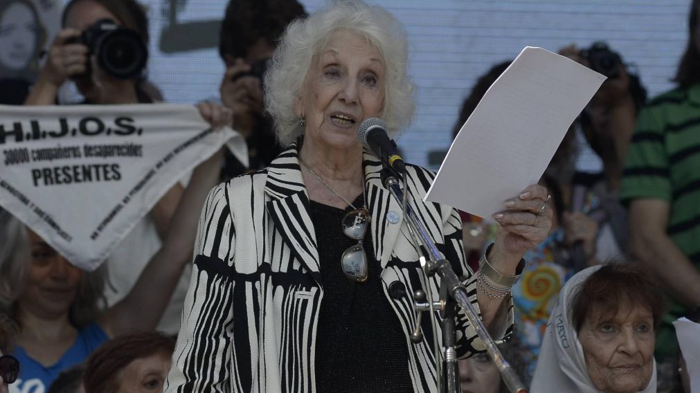Día de la Memoria, habló Estela de Carlotto: ¿Dónde están los cuerpos de los desaparecidos? (Crónica/Pérez Re)