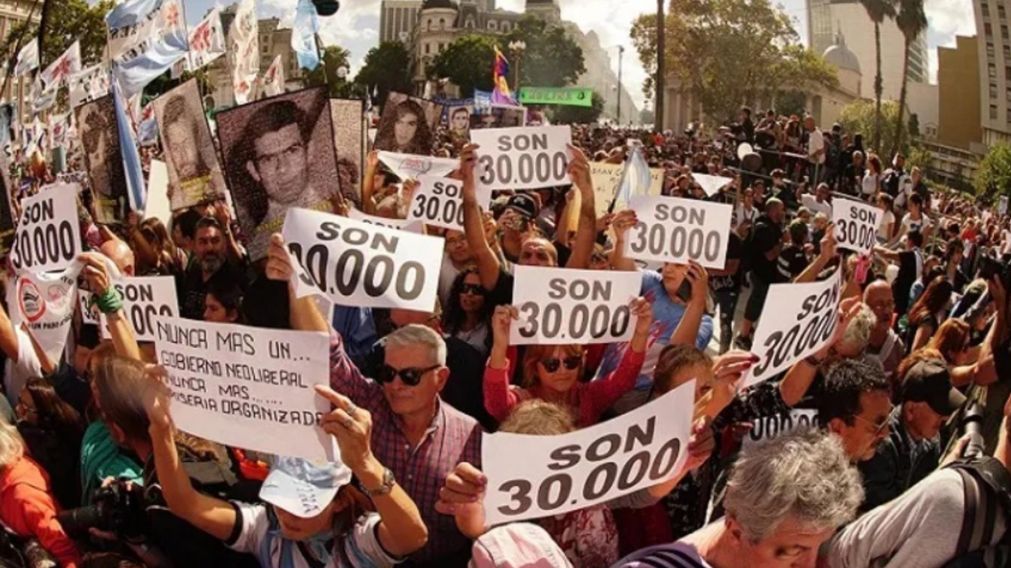 En un nuevo 24 de marzo, H.I.J.OS. emitió un comunicado (Archivo).