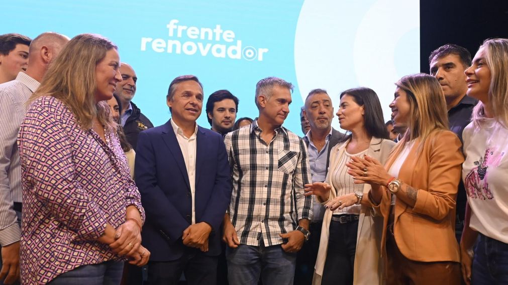 El Congreso partidario nombró a Diego Giuliano como nuevo presidente del Frente Renovador (X).