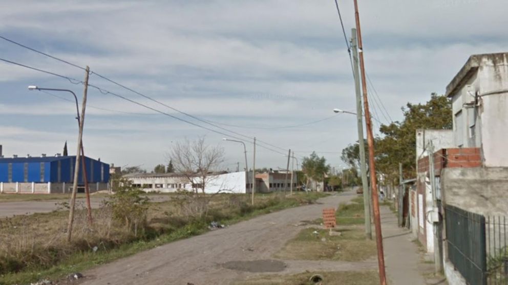 En este barrio ocurrió el enfrentamiento armando entre los policías y los ladrones (Google Street View).