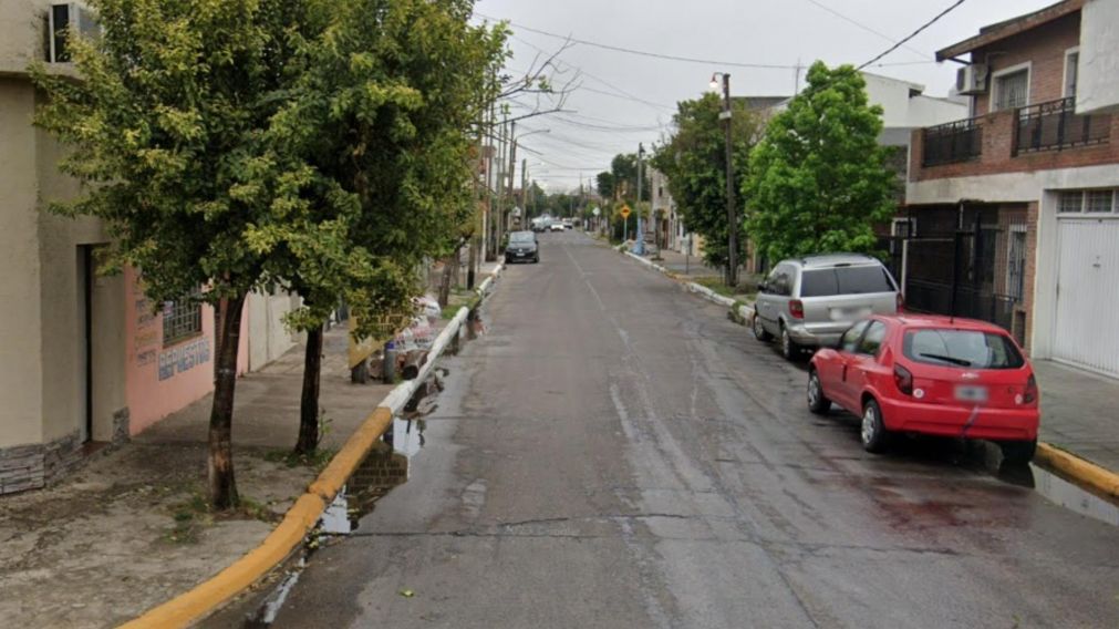Acá, en este vecindario, se produjo el enfrentamiento armado.